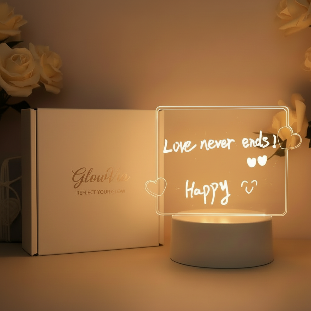 💡 GlowVia LED Message Board 🌟