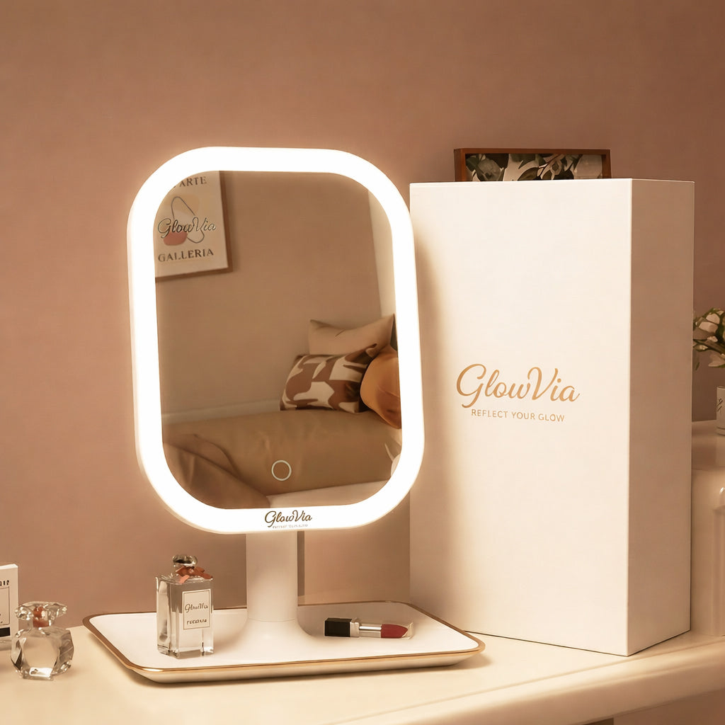 ✨ Glowvia LED Makeup Mirror ✨